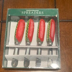 Boston Warehouse Red and Green Watermelon Spreaders BB2